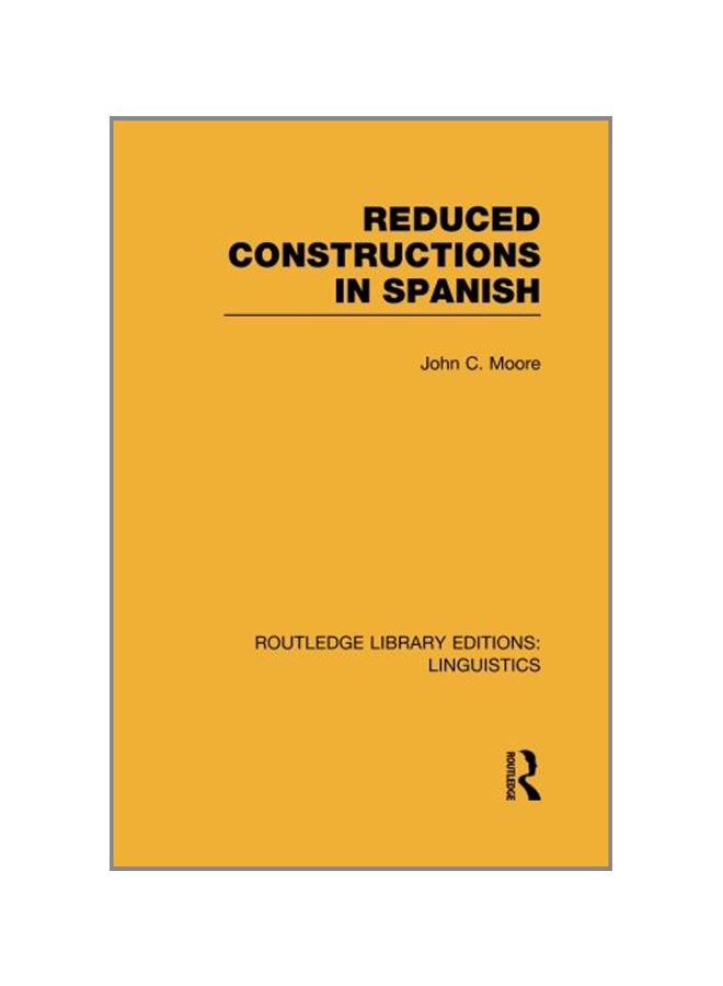 Reduced Constructions In Spanish paperback english - 22 Jan 2016  - Image 1