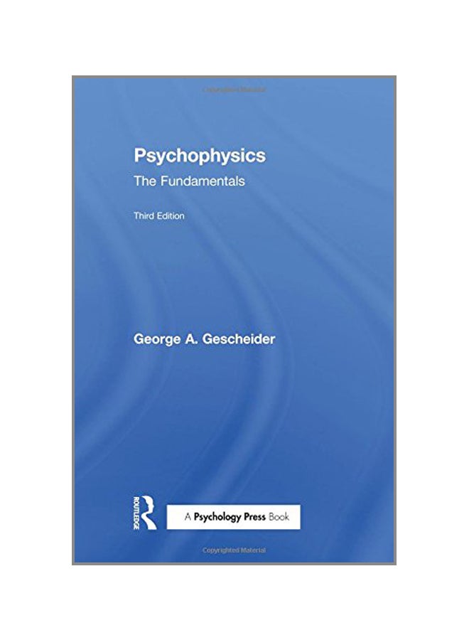 Psychophysics: The Fundamentals paperback english - 01 Dec 2015