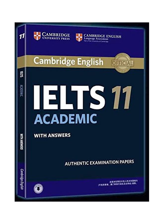 Ielts 11 Academic With Answers Paperback English by Cambridge English Language Assessment - 42370  - Image 1