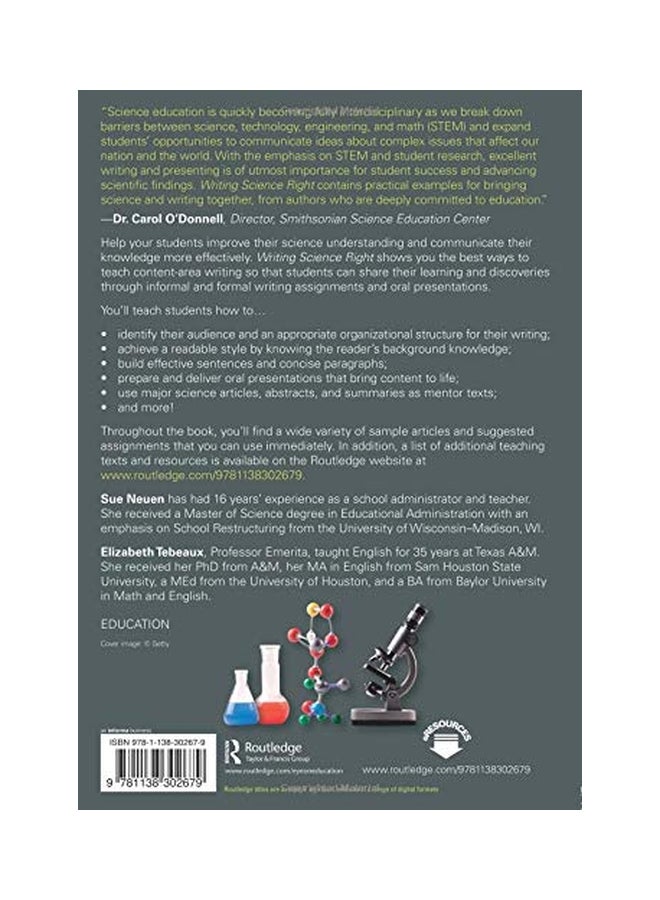 Writing Science Right: Strategies For Teaching Scientific And Technical Writing paperback english - 18 Sep 2017  - Image 2