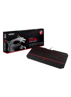 DS4100 Interceptor Gaming Keyboard Black