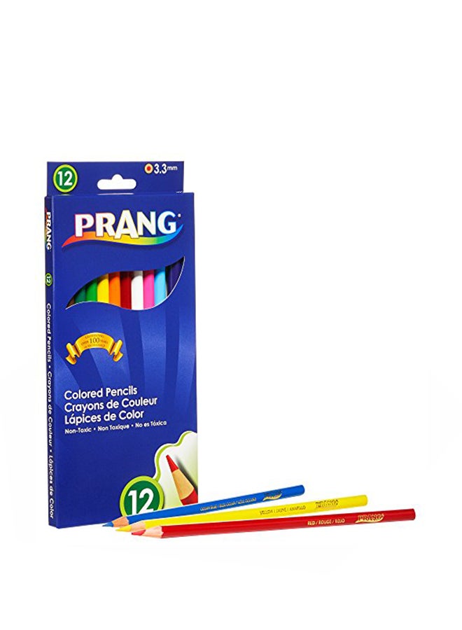 Prang Thick Core Colored Pencil Multicolour - Image 1
