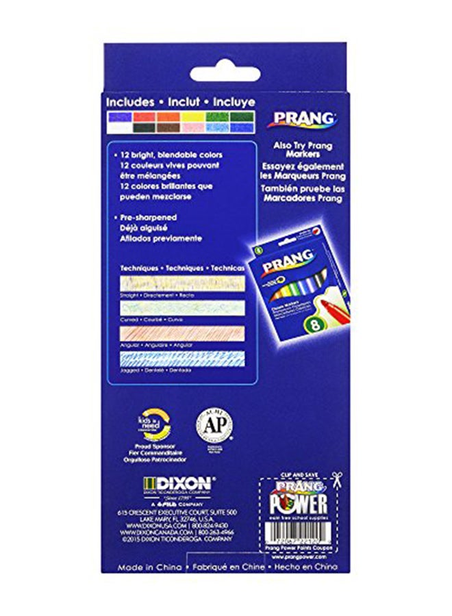 Prang Thick Core Colored Pencil Multicolour - Image 2