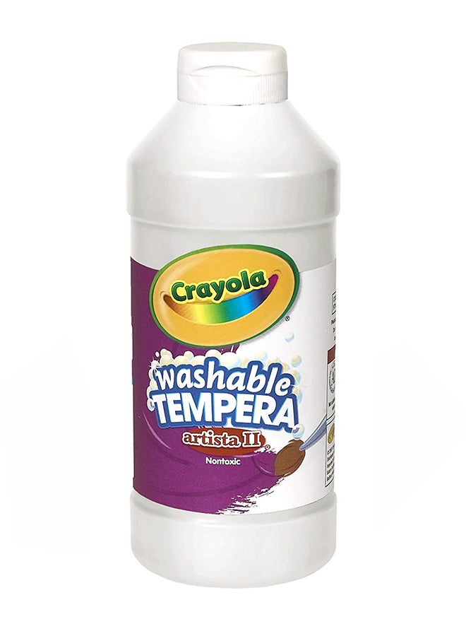 ألوان تمبرا قابلة للغسل من أرتيسا 2 أبيض