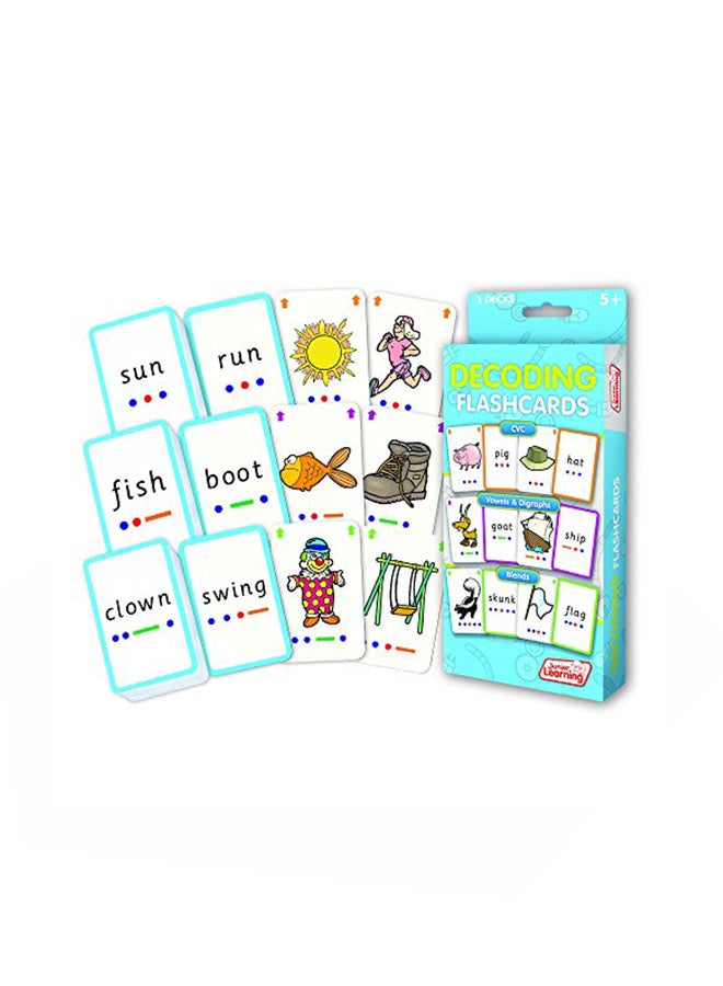 Junior Learning - Decoding Flashcards - Image 1