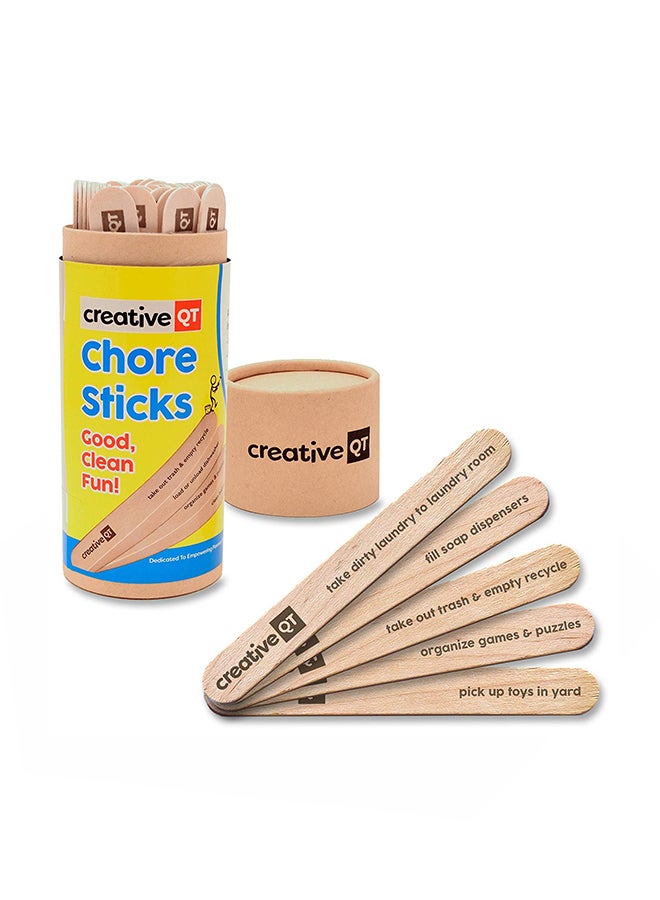 Creative QT Set Of 50 Creative Qt Chore Sticks