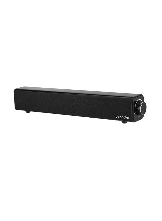 docooler Sound Bar Bluetooth Speaker Black - Image 2