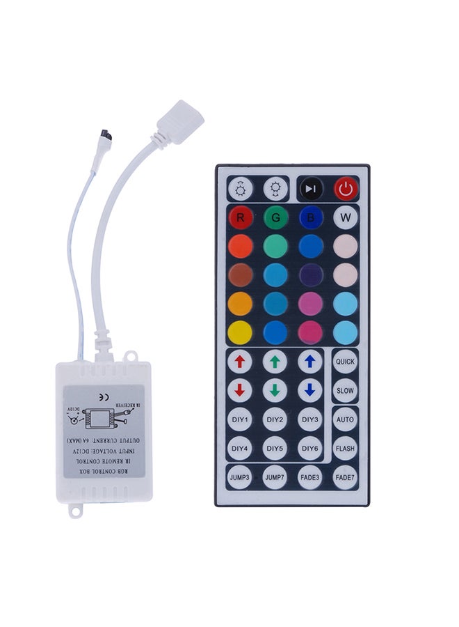 Voberry 600 LED Waterproof Smd Light Strip With 44 Key Ir Remote Multicolour 10*0.364cm - Image 3