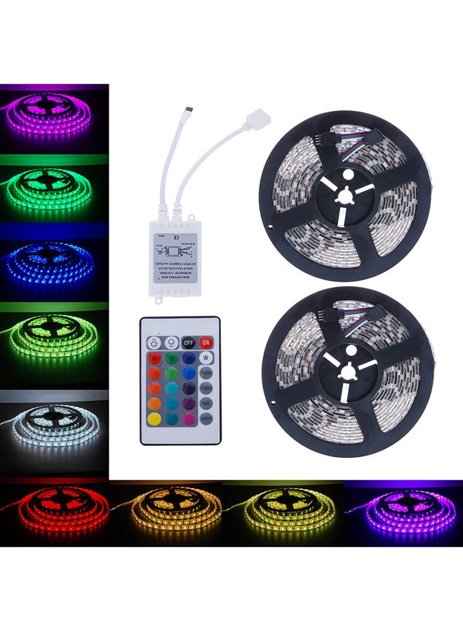 Voberry 600 LED Light Strip With 24 Key Ir Remote Controller Multicolour - Image 1