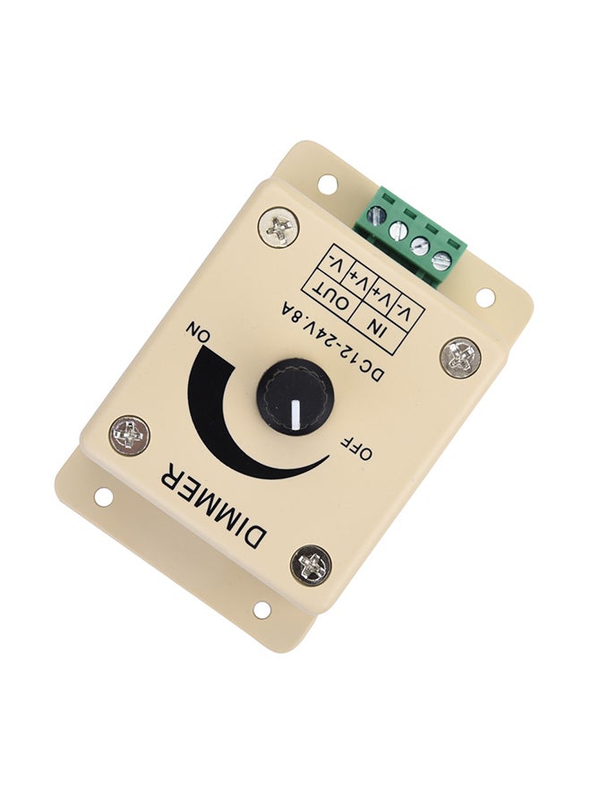 Voberry Pir Sensor LED Switch Dimmer Brightness Controller Beige  - Image 2