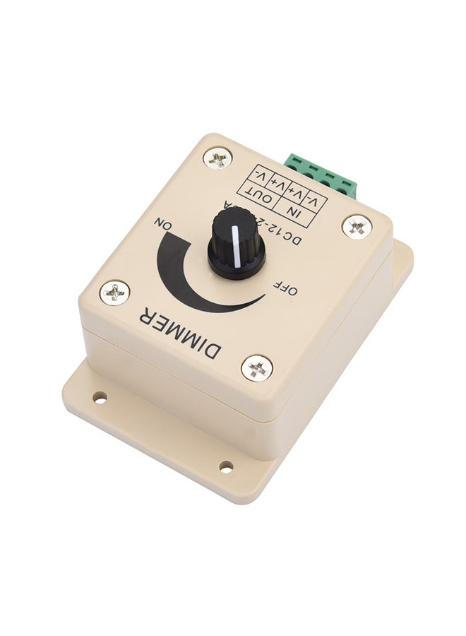Voberry Pir Sensor LED Switch Dimmer Brightness Controller Beige  - Image 3