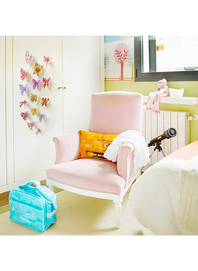 Voberry 15-Piece 3D Butterfly Wall Sticker Set Multicolour - Image 3