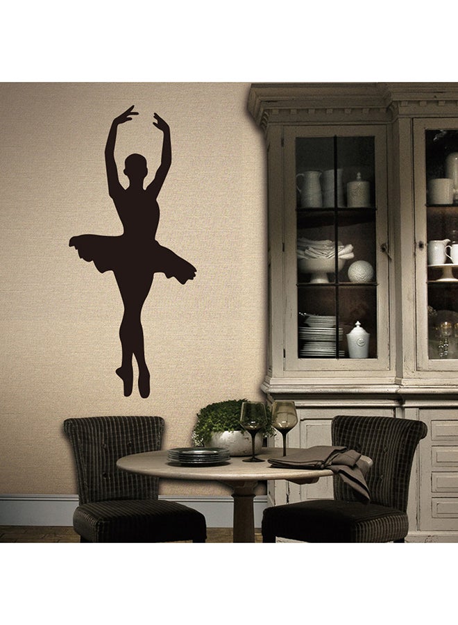 Voberry 3D Silhouette Wall Sticker Black 126X55X5cm - Image 1