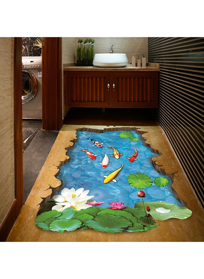 فوبيري ملصق جداري ثلاثي الأبعاد للأرضية غني بالالوان 90X60X3سم - Image 3