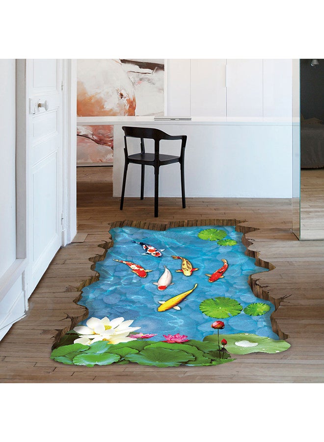 فوبيري ملصق جداري ثلاثي الأبعاد للأرضية غني بالالوان 90X60X3سم - Image 5