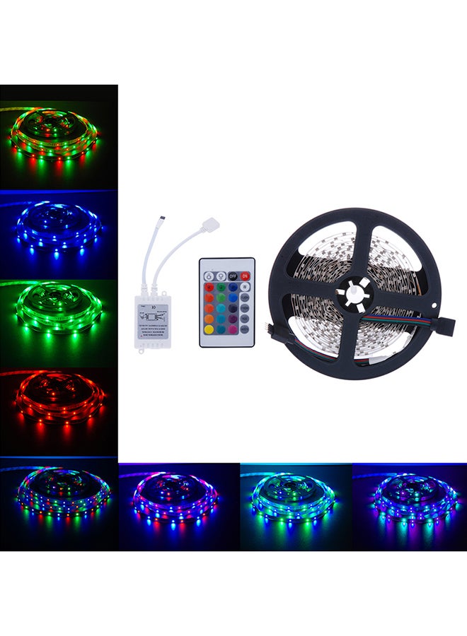 Voberry 300 LED Light Strip With 24 Key Ir Remote Controller Multicolour 5meter - Image 3