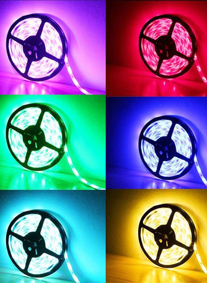 300 LED Flexible Light Strip With 44 Key Ir Remote Controller White 5meter