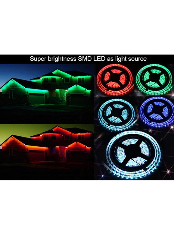 300 LED Flexible Light Strip With 44 Key Ir Remote Controller White 5meter