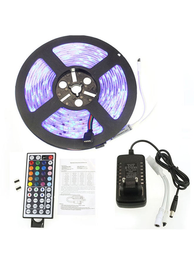 Voberry LED Light Strip With Infrared Remote Control Multicolour 5meter - Image 1