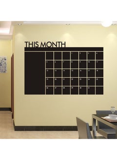 Month Plan Chalkboard Memo Black/White 60 x 92cm - v1551095204/N21476181A_2