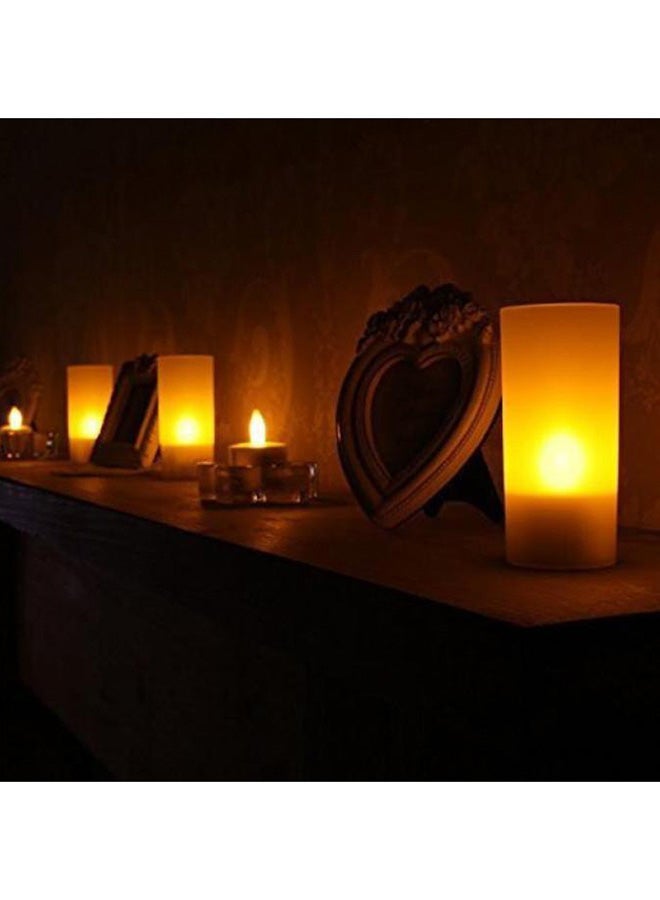 6-Piece LED Realistic Battery-Powered Flameless Candles Yellow - v1551095205/N21476187A_5