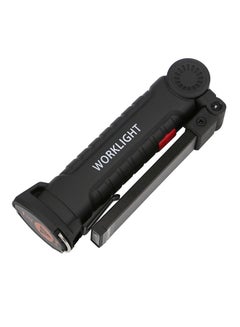 Voberry COB LED Magnetic Hand Torch Black 15x5x5cm  - Image 1