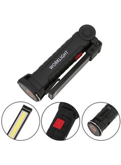 Voberry COB LED Magnetic Hand Torch Black 15x5x5cm  - Image 5