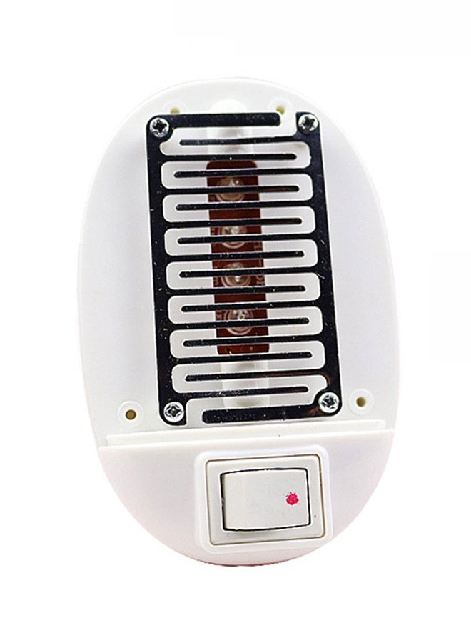 Voberry LED Electric Mosquito Fly Bug Insect Trap Zapper Killer Night Lamp Us Plug Roung As shown 10*5*3centimeter - Image 4