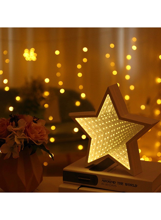 فوبيري مصباح LED على شكل نجمة أبيض - Image 3