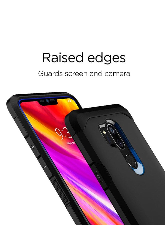 Spigen - Tough Armor kickstand Protective Cover For LG G7 Black - Image 1