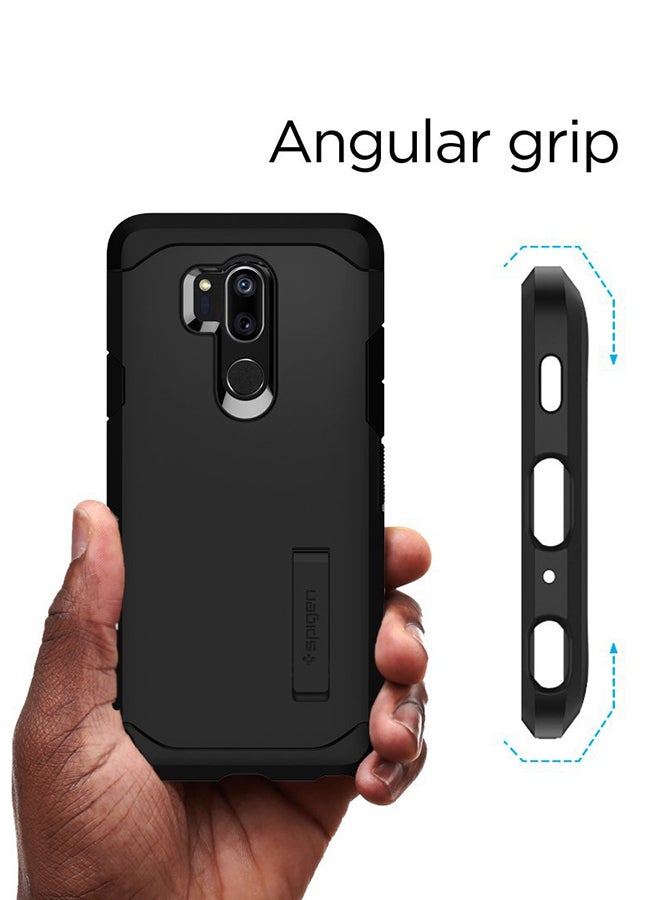 Spigen - Tough Armor kickstand Protective Cover For LG G7 Black - Image 1