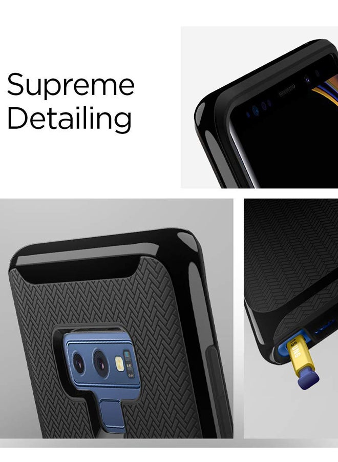 Spigen - Neo Hybrid Protective Cover For Samsung Galaxy Note9 Midnight Black - Image 1