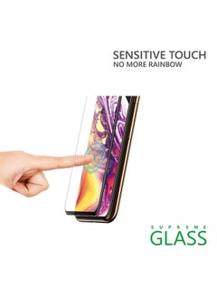 AMAZINGthing Fully Covered Glass Screen Protector For Apple iPhone XS Max black  - Image 5