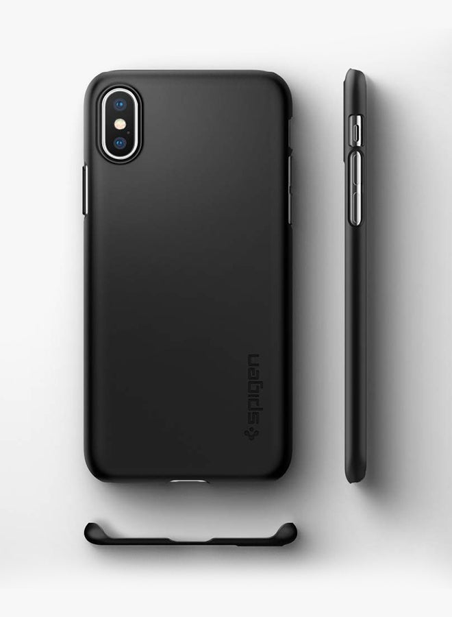 Thin Fit Protective Cover For Apple iPhone XS Max Black