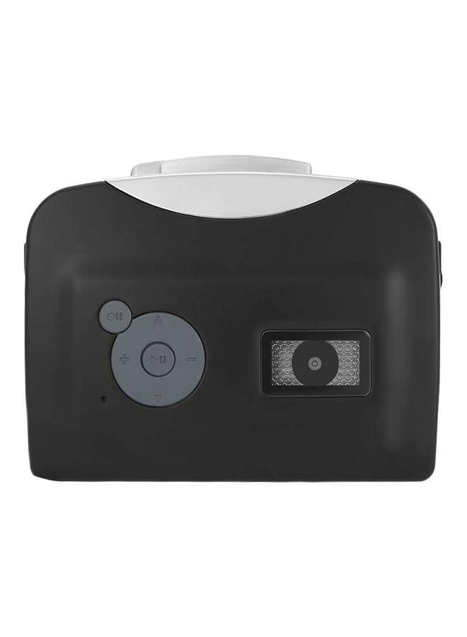 ماركة غير محددة - جهاز تسجيل ومحول شريط كاسيت إلى MP3 مزود بسماعة أذن V2420 أسود/ رمادي - Image 1