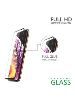 AMAZINGthing Fully Covered Glass Screen Protector For Apple iPhone XS Max black  - Image 2