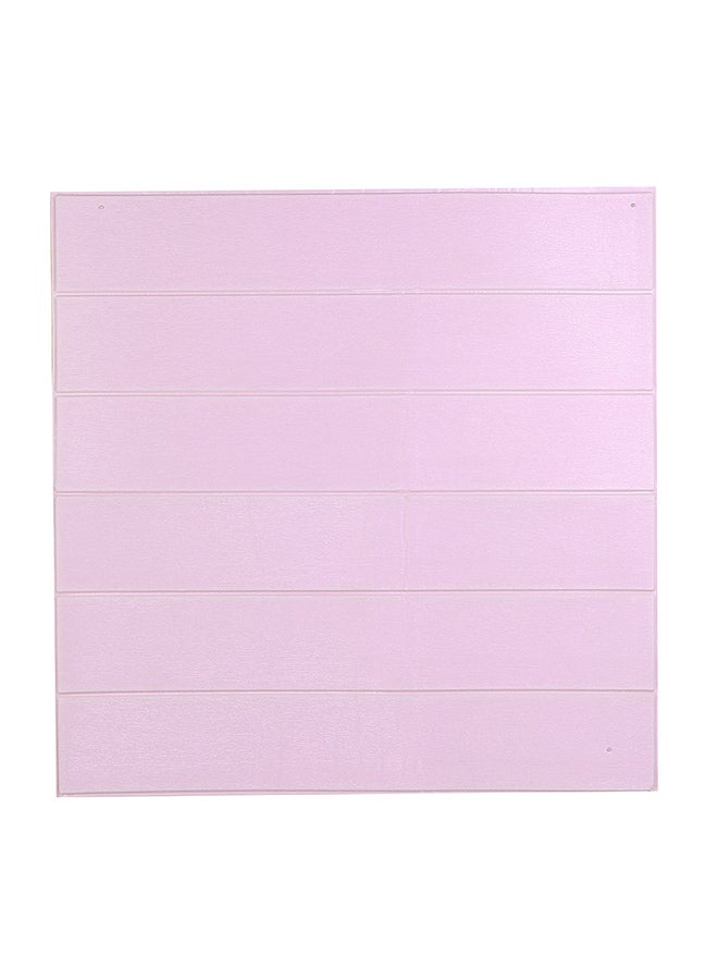 Voberry Self Adhesive 3D Three Dimensional Imitation Board Wall Paste Multicolour 23X30X5cm - Image 1
