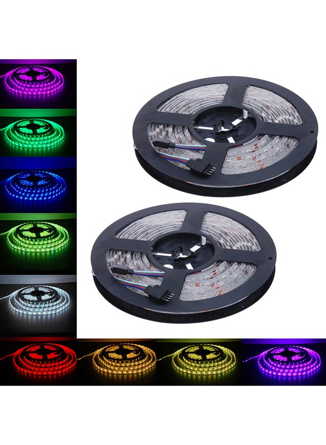 فوبيري شريط إضاءة مرن ومضاد للماء ب600 مصباح LED متعدد الألوان 10متر - Image 2