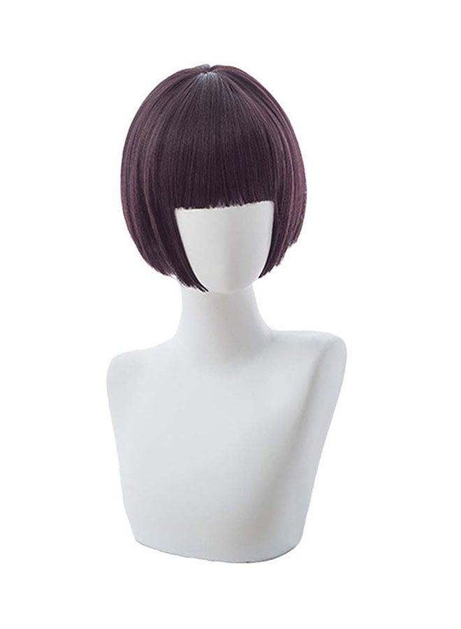 Generic Sirius Jaeger Agatha Anime Short Cosplay Wig Brown 25cm  - Image 1