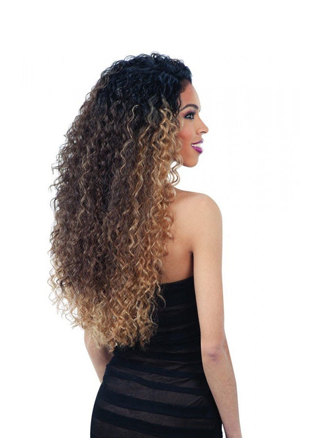 Synthetic Lace Part And Front Lace Wig Brown 6inch - Image 2