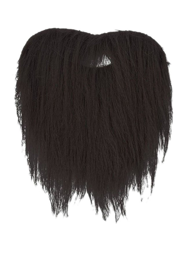Fake Mustache And Beard Black