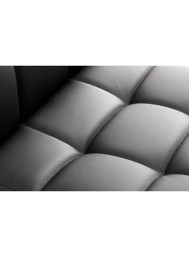 يوسك كرسي بلا ظهر لطاولة المشروبات أسود/فضي W45xD52xH113Ø³Ù†ØªÙŠÙ…ØªØ± - Image 2