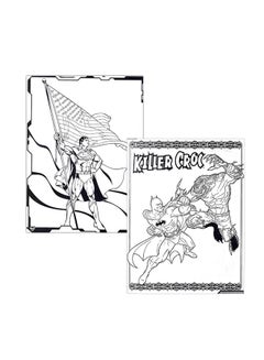 Justice League Coloring Book Super Set  - Image 2