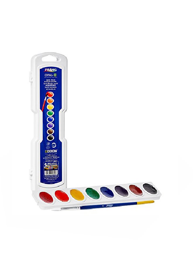 Prang 8-Pan Watercolor Set - Image 1