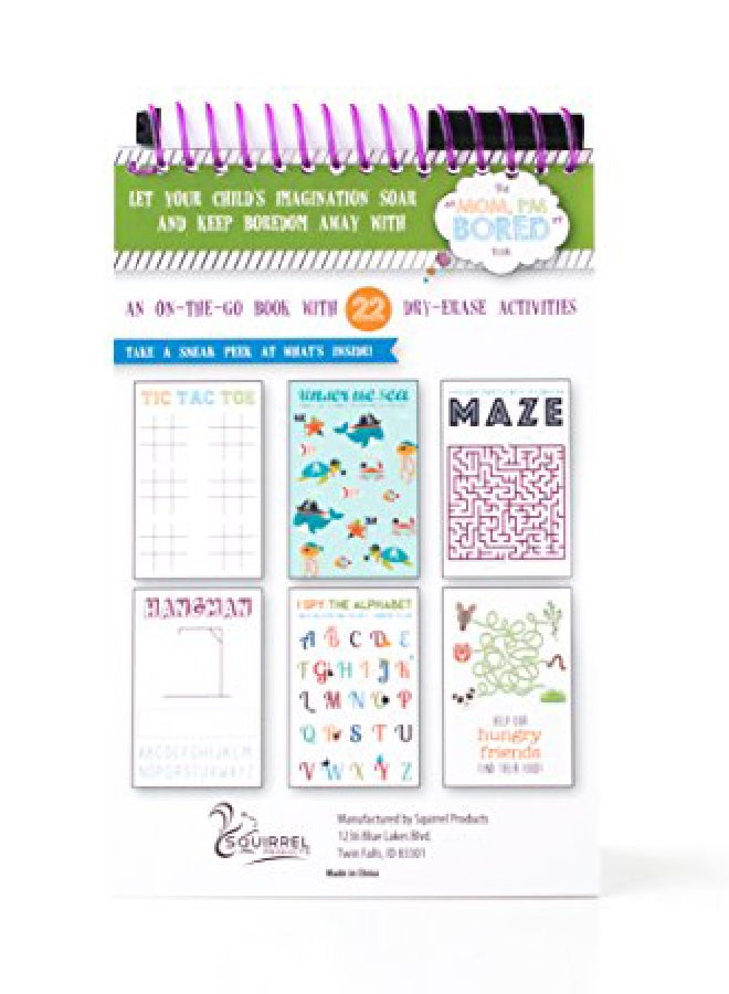 Squirrel Products The Mom I'M Bored Activity Book - Image 2