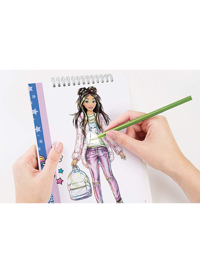 Make It Real Fashion Design Sketch Book  - Image 3