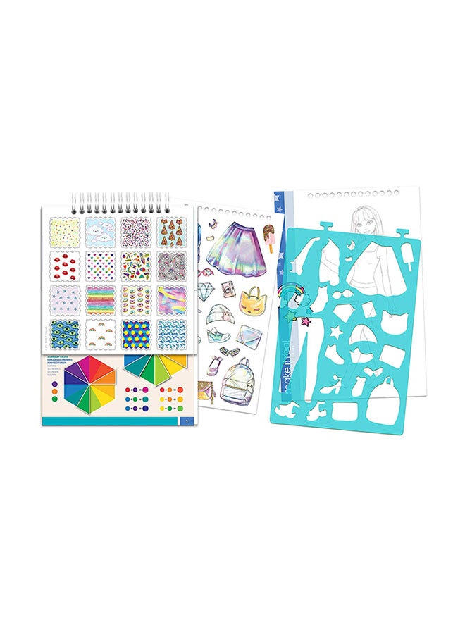 Make It Real Fashion Design Sketch Book  - Image 2