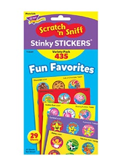 Trend Pack Of 435 Stinky Variety Pack Sticker 8 X 41 X 02 Inch  - Image 2