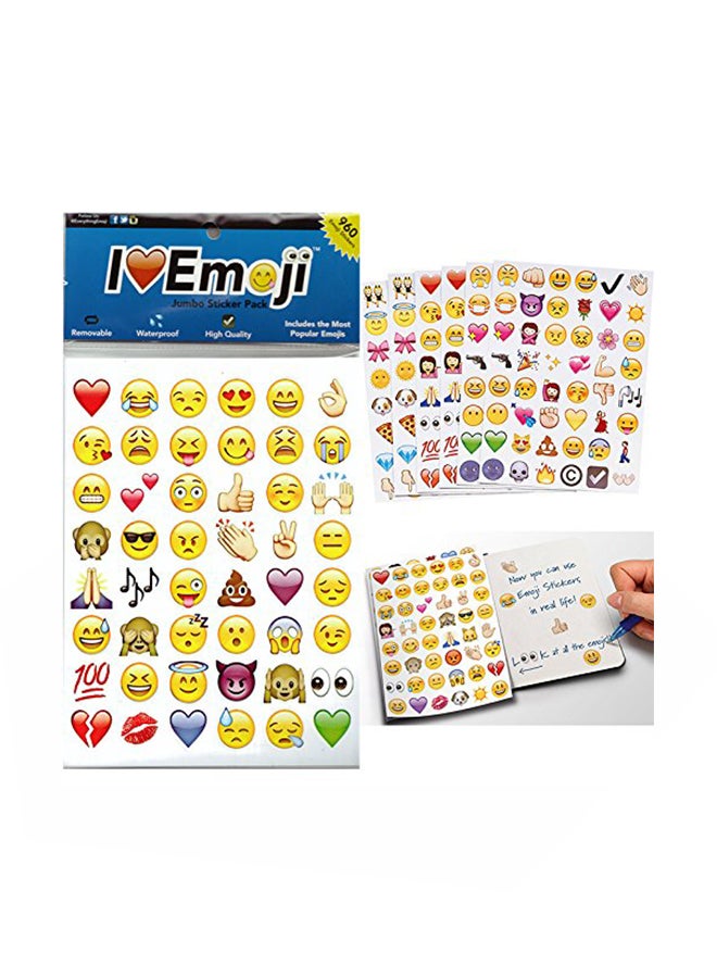 Emoji Jumbo Sticker 0.75 Inch - v1551159821/N20610922A_1