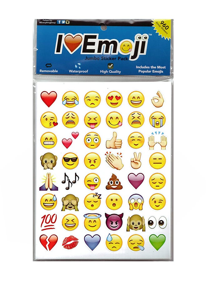 Emoji Jumbo Sticker 0.75 Inch - v1551159821/N20610922A_2